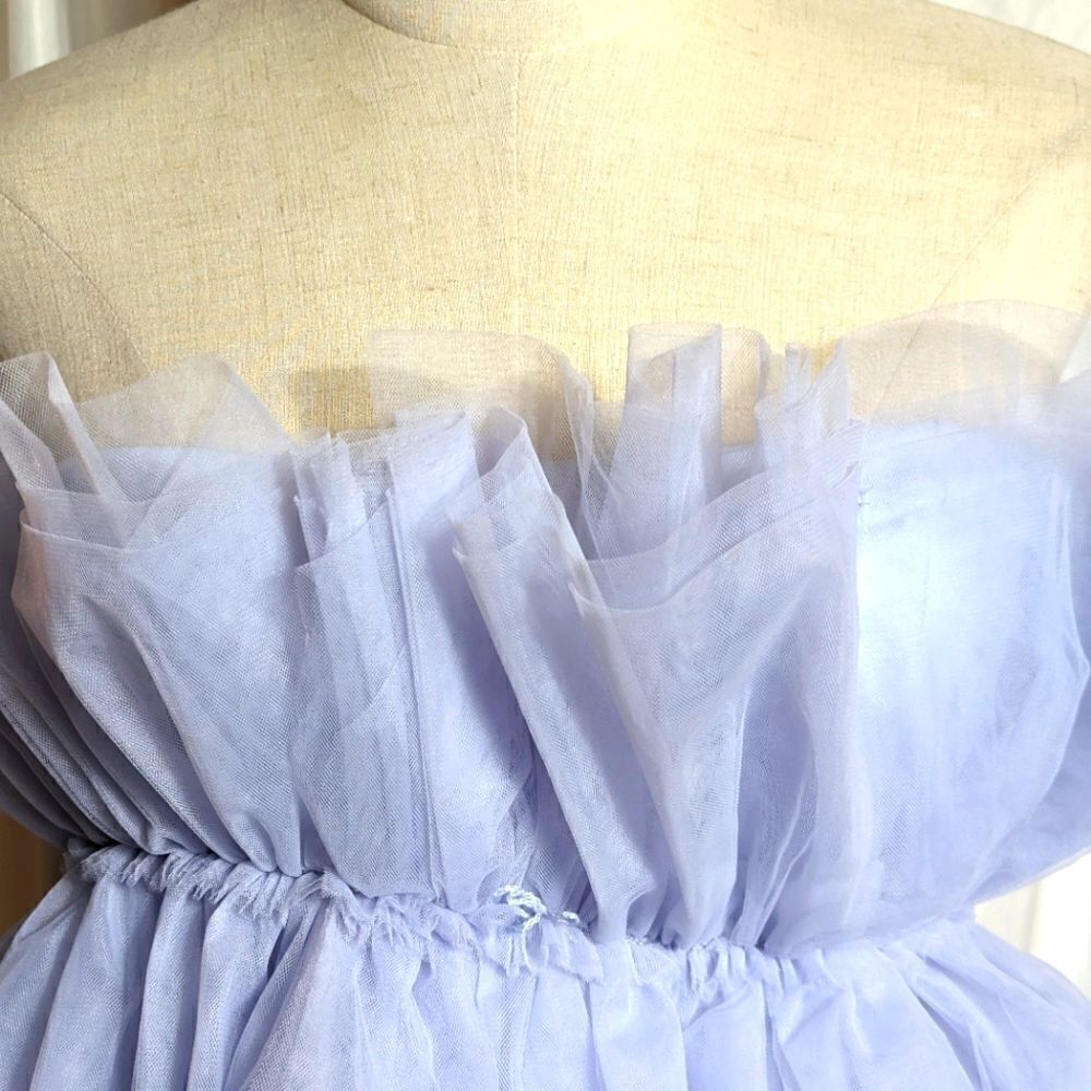 NWT Charmed Hears Lilac Tulle Mini Dress - Picture 2 of 7